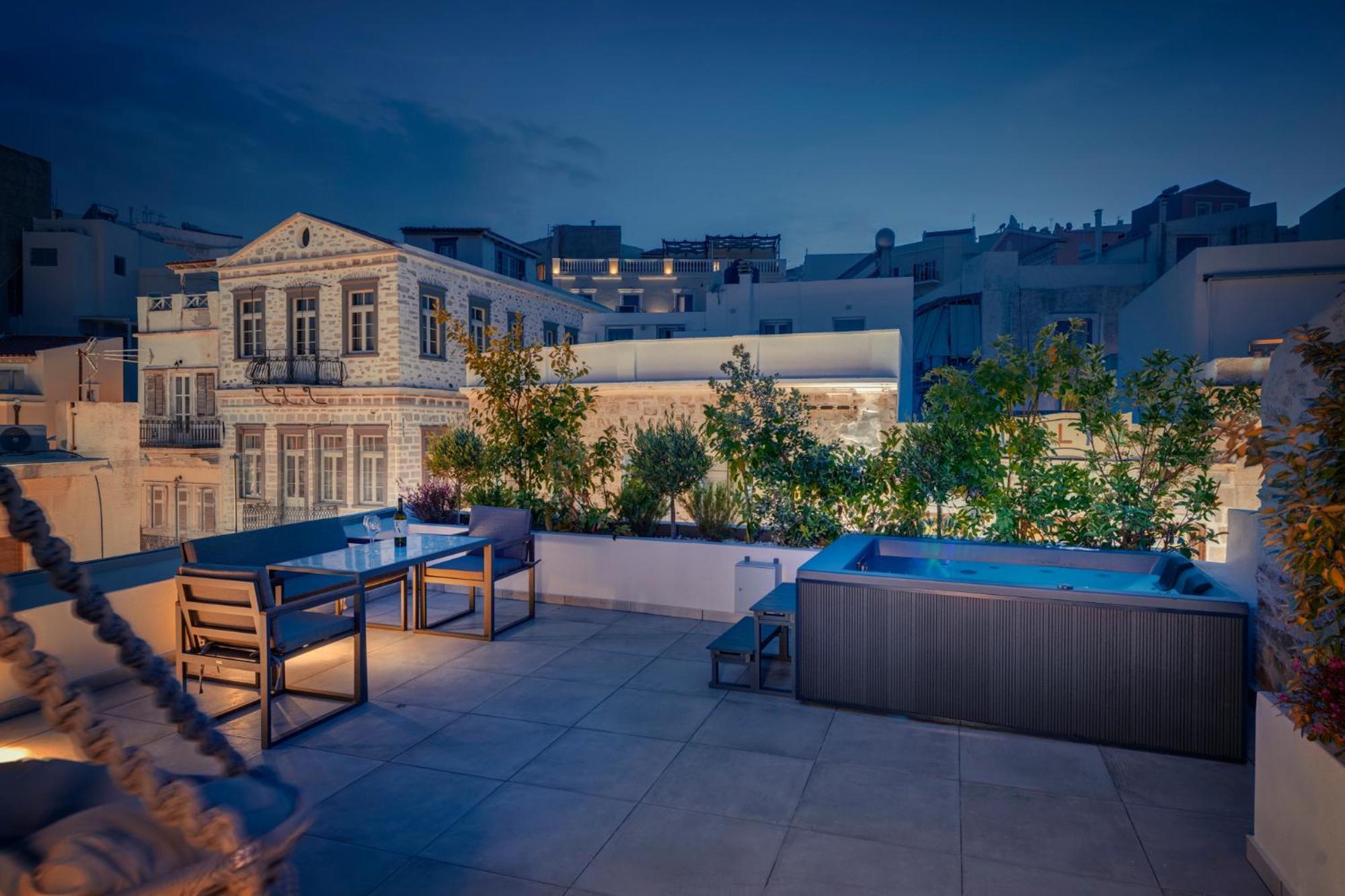 Ninemian Suites Syros Ermoupoli Luaran gambar